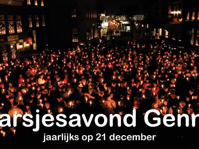 Foto bij nieuwsbericht: Kaarsjesavond op de Markt!