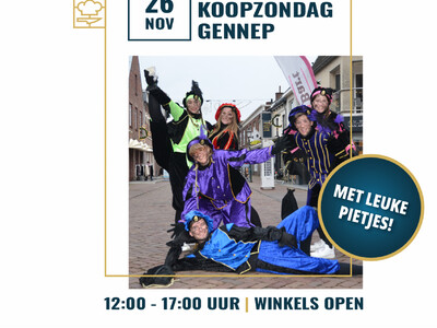 Koopzondag Gennep | 26 november