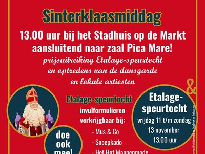 Intocht Sinterklaas!