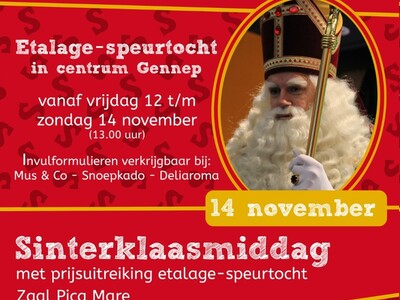 Sinterklaas komt naar Gennep!