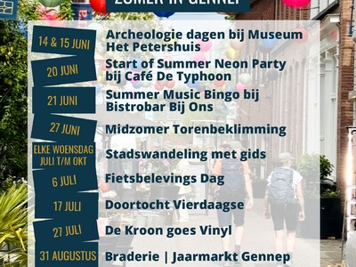Foto bij nieuwsartikel: Zomer in Gennep!