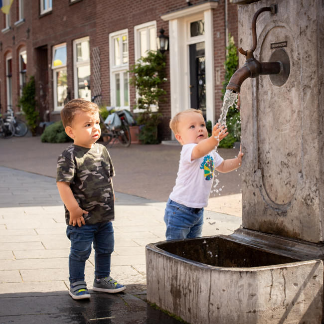 Het is hier gezellig toeven. We zijn lekker op de fiets.