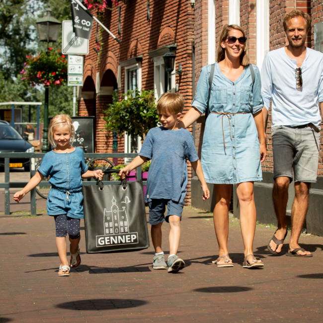 Winkelen in een heerlijke atmosfeer