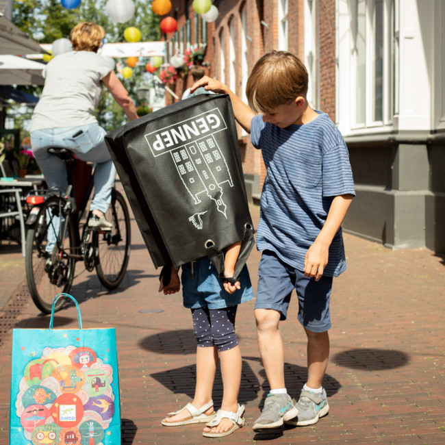 Winkelen in een heerlijke atmosfeer