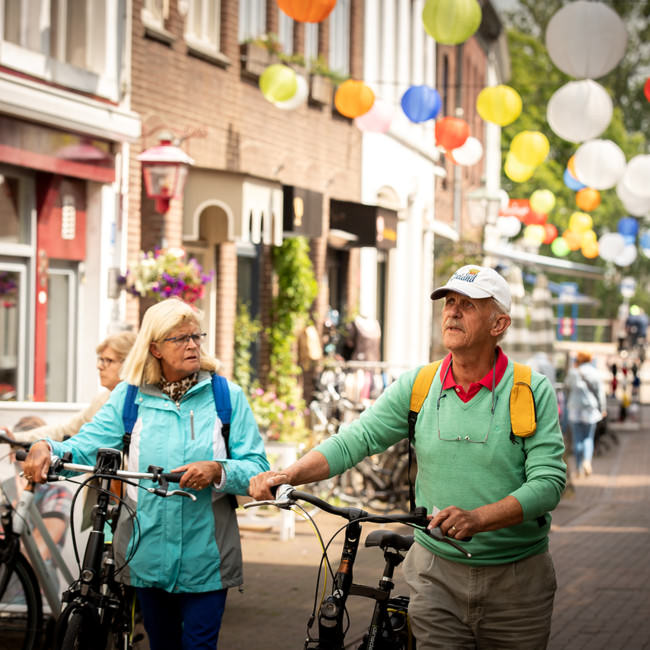 Als je een ooievaar hebt ben je een gezegend, gelukkig stadje!